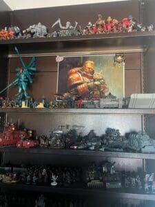 Customer review photo of Lord Commander Whisker Claw - Epic Warhammer 40k Poster - Space Marine Protecting Kitten Art Print by Shylaja