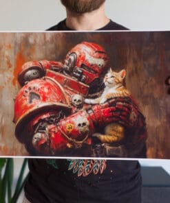 warhammer 40k space marine poster